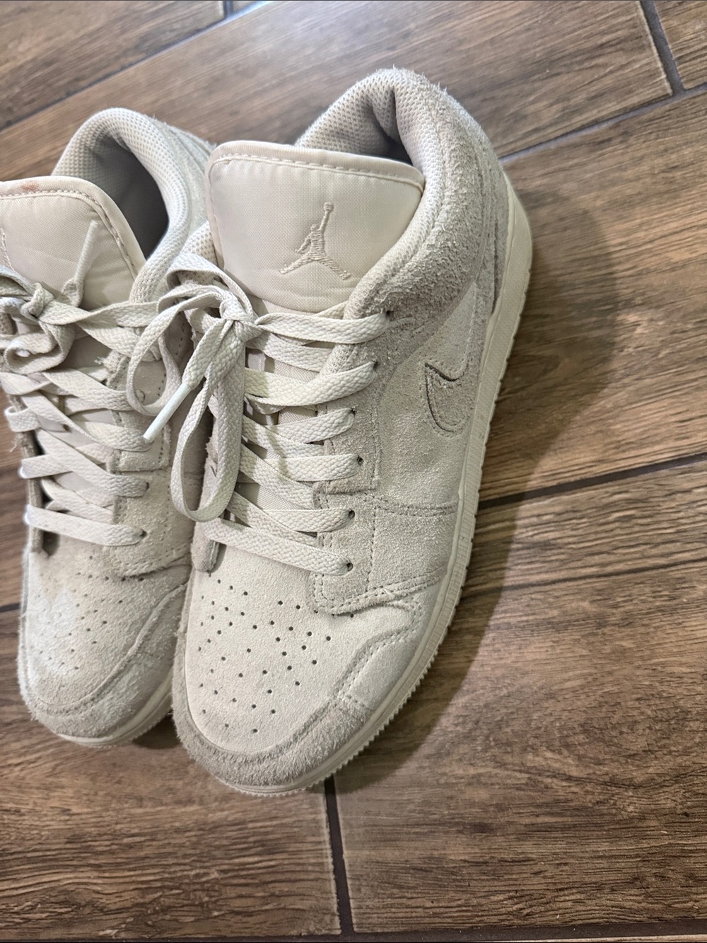 *Nike Air Jordan 1 Low SE Craft Pale Ivory Sail White (FN7431 100) 5.5 Youth